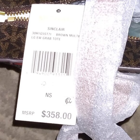 Michael Kors Sinclair Logo Large Tote - Picture 2 of 4